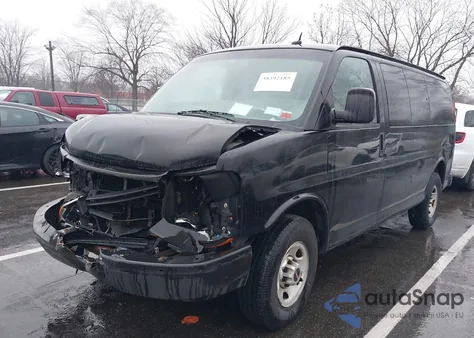 2011 GMC Savana 2500 Ls из США, поврежденный, VIN 1GJW7PFA8B1132766